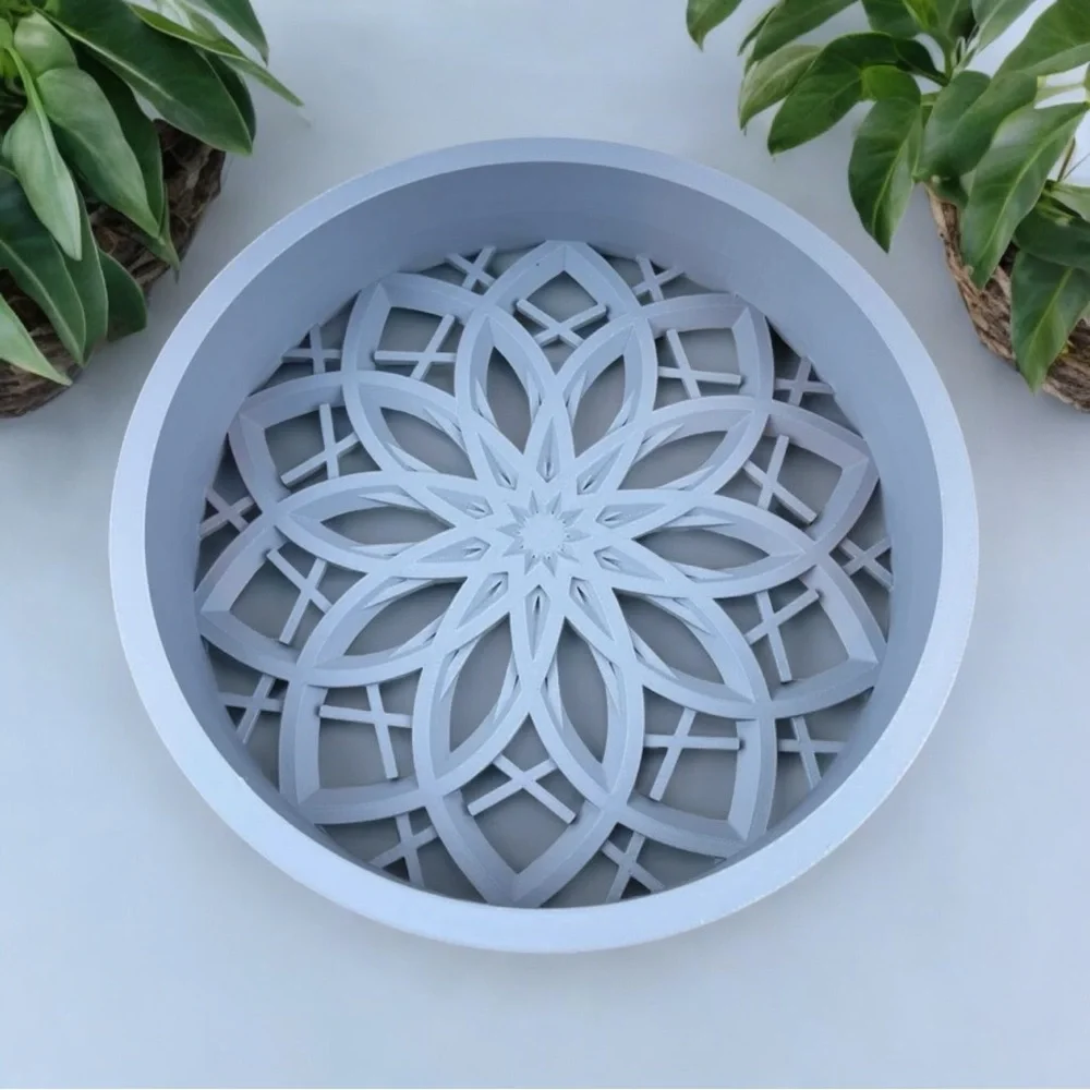 Floral Design Catch All Tray, The Kovi Catch-All Tray, Trinket Dish